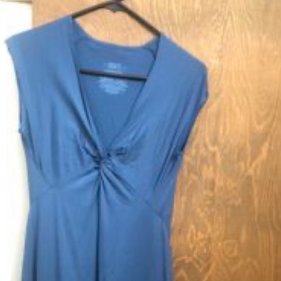 Patagonia Bandha dress. Beautiful cadet blue - Picture 1 of 4